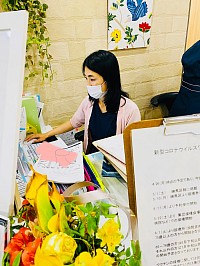 受付風景
